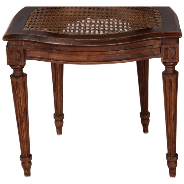 Antique Louis XVI Chairs with Viennese Caning, 1880, Set of 12 For Sale - Image 9 of 16