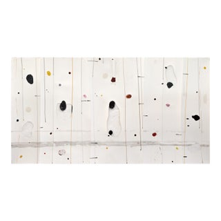Contemporary Abstract High Gloss Lacquer, Cutting Collage/Paper "Yappanoise #44" by Harald Kröner For Sale