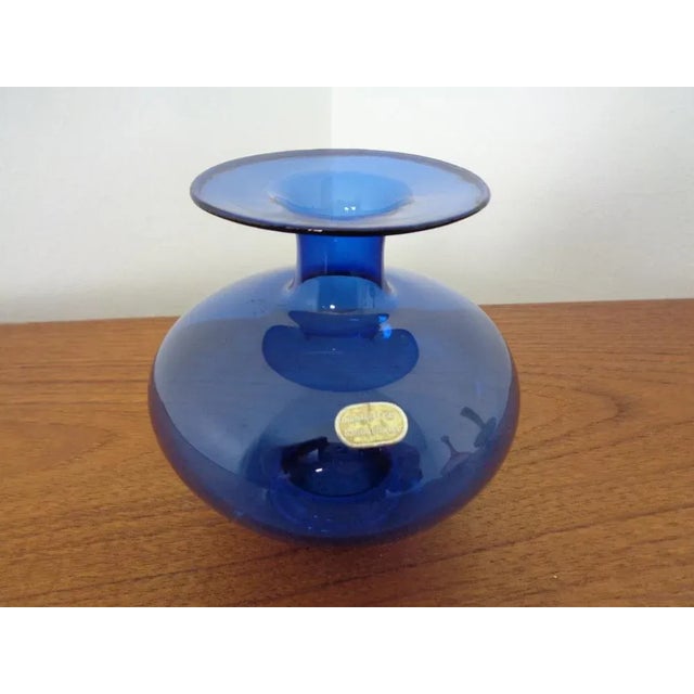 Blown Vases by Thuringian Glaskunst Lauscha, 1960, Set of 3 For Sale - Image 10 of 16