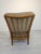 Chippendale Lounge Chair with Raffia For Sale - Image 10 of 15