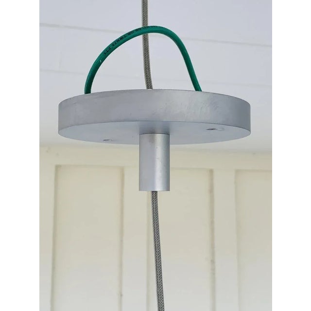 Modern Murano Style Cylinder Pendant Light For Sale - Image 3 of 13