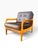 Pair of Danish Modern Leather Lounge Chairs | Sculpted Maple Frames | Brown Leather With Tufted Backs | C. 1960s For Sale - Image 9 of 18