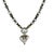 Late 20th Century Late 20th-Century Sterling and 18k Bowman Original Reversible Heart Necklace For Sale - Image 5 of 12