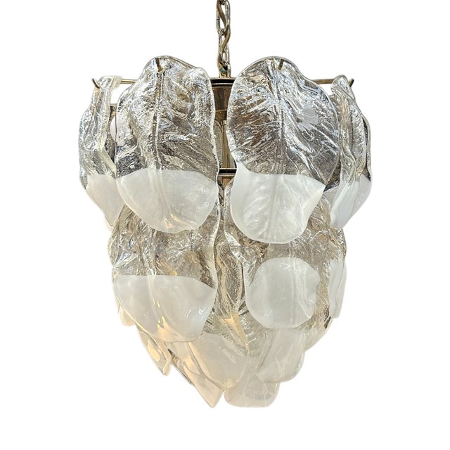 Vintage Italian Murano Glass Chandelier, 1970 For Sale