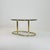 Hollywood Regency Mid-Century Modern Hollywood Regency Brass Coffee Table with Smoked Glass Top, Italy, 1960s For Sale - Image 3 of 11