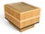 Pair of 1960s Scandinavian Modern Oak End Tables With Rattan Tops For Sale - Image 4 of 15