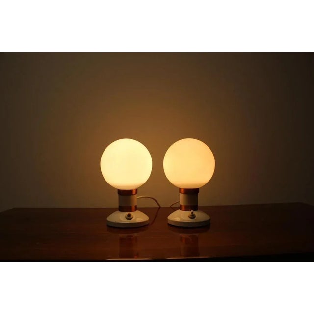 Mid-Century Table Lamps from Drukov, 1970s, Set of 2 For Sale - Image 9 of 11