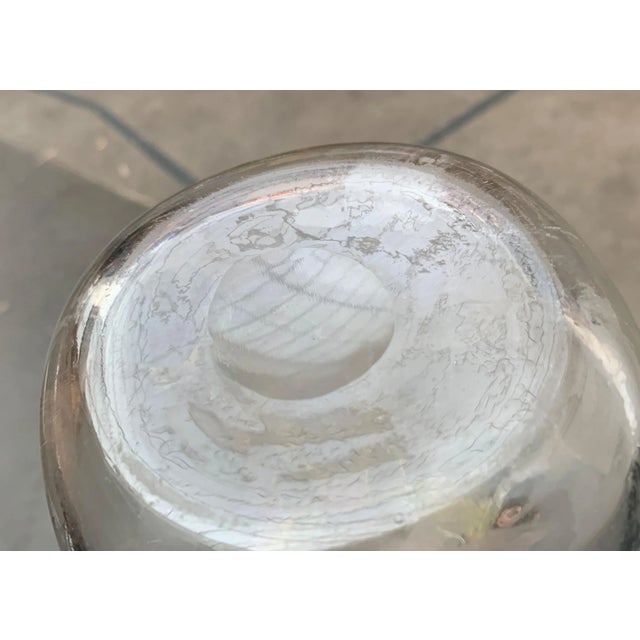 Large Vintage Danish Glass Kluk Kluk Bottle from Holmegaard, 1970s For Sale - Image 8 of 11