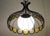 Mid-Century Modern Lightcraft Atomic Caged Parasol Glass Swag Pendant Sculpture Hanging Lamp 1960's For Sale - Image 3 of 6