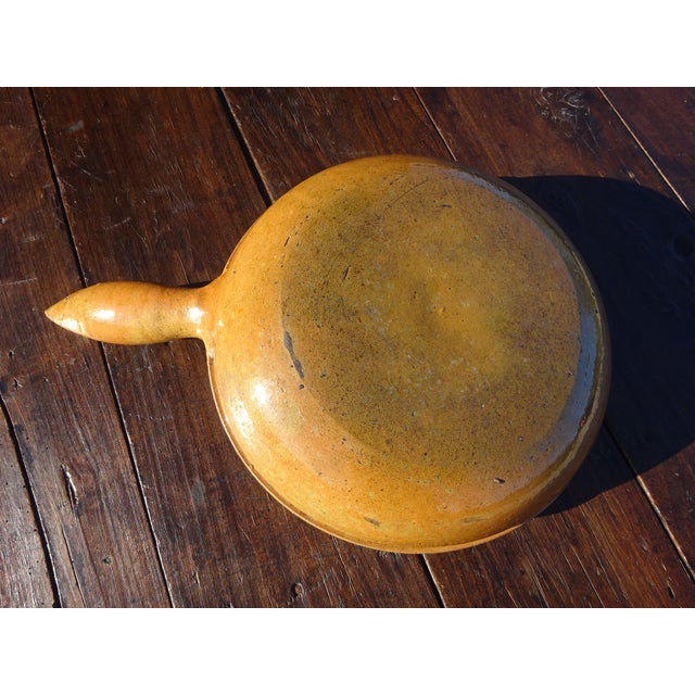 Terracotta Frying Pan from Vallauris, 1950s For Sale - Image 12 of 16