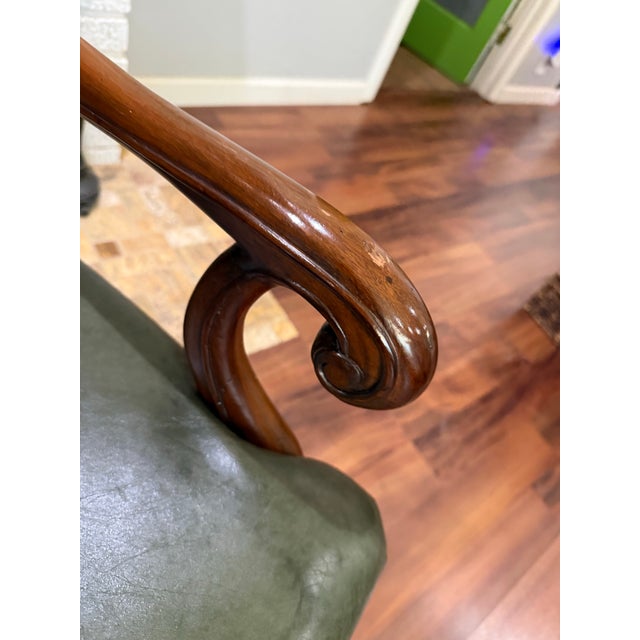 Late 20th Century Louis XV-style Carved Wood Armchairs - Set of 2 For Sale - Image 10 of 12