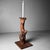 Vintage Japanese Wooden Candlestick, 1920s For Sale - Image 10 of 17