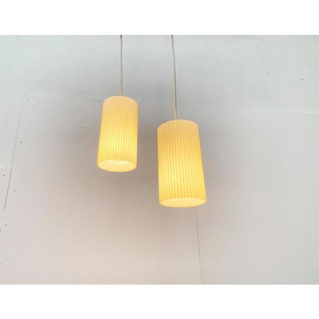 Mid-Century Modern German Plastic Pendant Lamp from Erco For Sale - Image 6 of 18