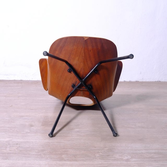 Medea Armchair by Vittorio Nobili for Fratelli Tagliabue, 1950s For Sale - Image 17 of 18