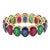 Natural Multi Gemstone 1.40cts Ring in 14k Gold For Sale