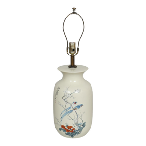 Chinese Hand Painted Ceramic Table Lamp