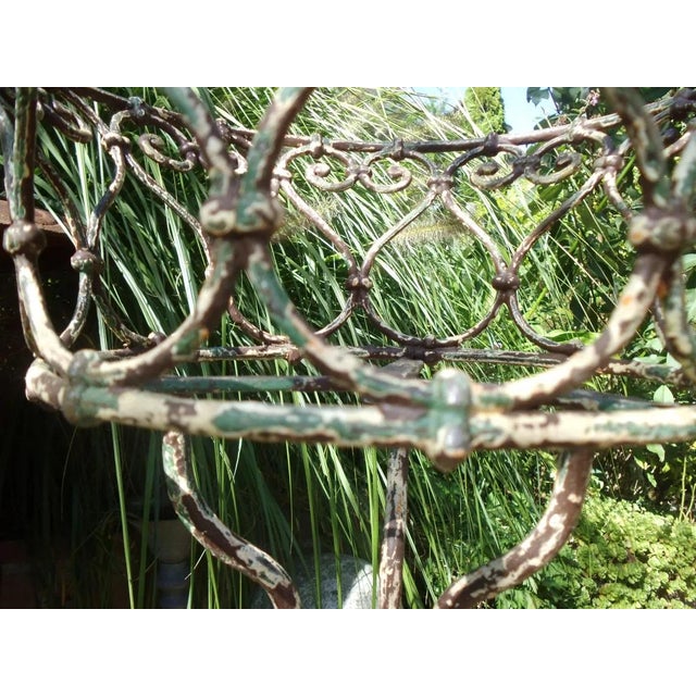 Art Nouveau Flower Stand in Wrought Iron, 1890s For Sale - Image 9 of 12