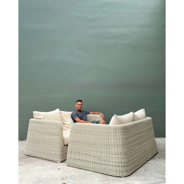 Vintage Janus Et Cie “Zeya” Two Seat Sofa For Sale - Image 11 of 12