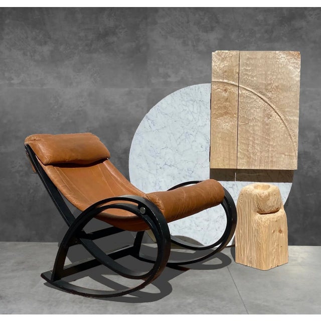 Wood Libeccio Quattro Vase by Pietro Meccani for Meccani Design For Sale - Image 7 of 8