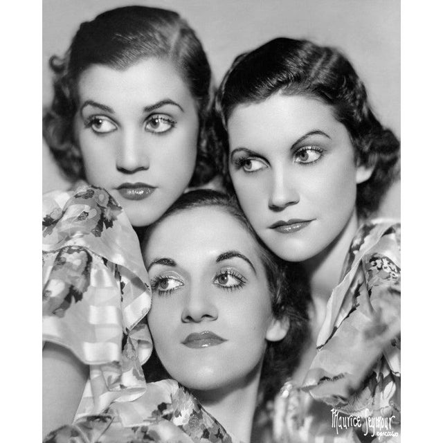 Andrews Sisters Portrait Session NEW YORK - CIRCA 1938: Singing group The Andrews Sisters (l-R top Patty Andrews and...