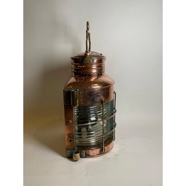 Copper Ships Masthead Lantern For Sale - Image 4 of 12