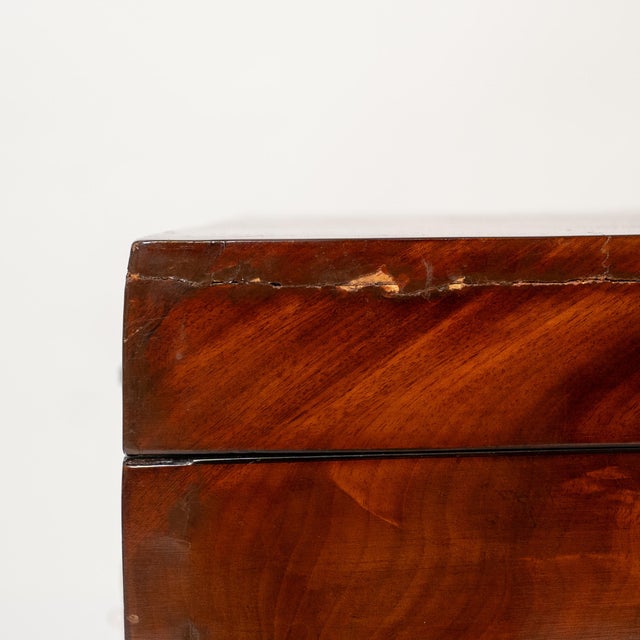 Early 19th Century Mahogany Cellarette or Document Chest on Stand For Sale - Image 14 of 17