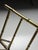 Reading rack / magazine rack. with metal faux bamboo frame. 20th century. Dimensions: H39 x W47 x D25