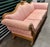 Louis XV Pink Damask Sofa For Sale - Image 11 of 12