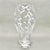 Lenox "Opal Innocence" non-lead crystal vase featuring an etched vine design and scalloped rim. Made in Poland with...