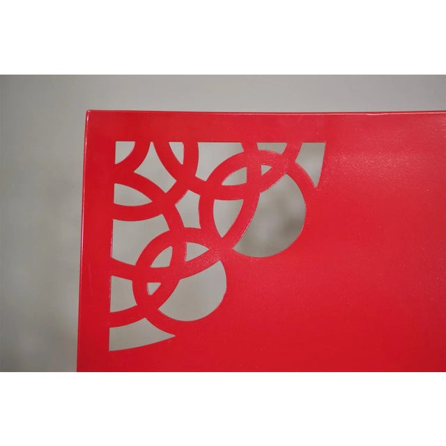 Iron Papeete Chairs, 1970s, Set of 6 For Sale - Image 11 of 18