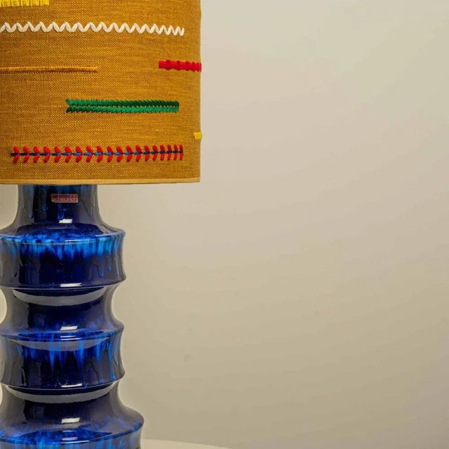 Large Ceramic Lamps from Scheurich, 1970s, Set of 2 For Sale - Image 15 of 16