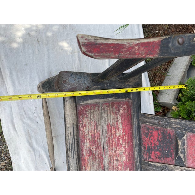 Late 19th-Early 20th Century Chinese Horseshoe Back Armchair For Sale - Image 9 of 12