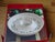 1990s Lenox Holiday 12" Gold Rimmed Chip and Dip Platter New in Box For Sale - Image 5 of 6