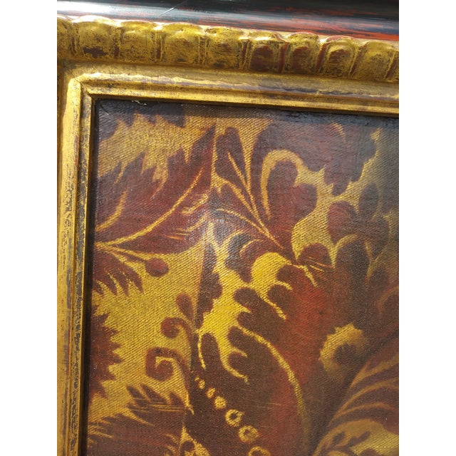 Textile Charles Burns Jr., Oil on Canvas 1874 - Exhibited National Academy of Design For Sale - Image 7 of 11