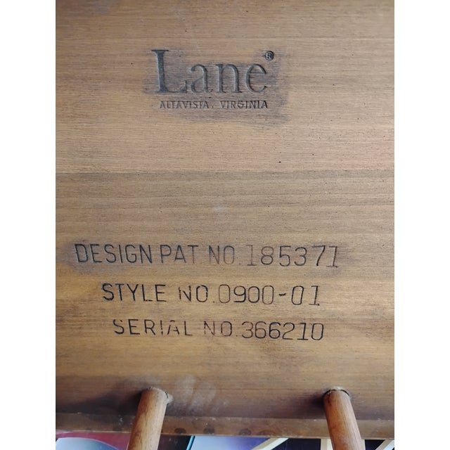 Wood Lane Furniture Acclaim Cocktail Coffee Accent Table Mid Century For Sale - Image 7 of 9