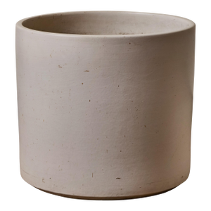 Large 1960s Gainey Matte White Glazed Ceramic Planter