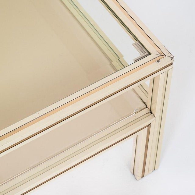 Vintage Coffee Table by Pierre Vandel, Paris, France, 1980s For Sale - Image 9 of 10