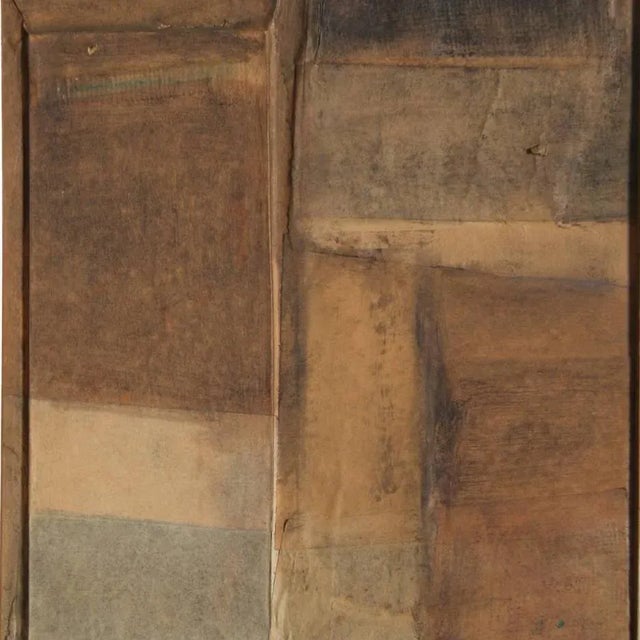 Marilyn Whittmore 1964 Abstract Collage For Sale - Image 4 of 5