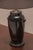 French Black Glazed Ceramic Table Lamp, 1970s For Sale - Image 3 of 10