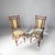 Italian Art Deco Chairs in Fabric and Bamboo, 1930s, Set of 2 For Sale - Image 17 of 17