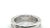 Bvlgari B.zero1 Diamond Solitaire Ring 18k White Gold W/Cert Size 6 / Eu 52 For Sale - Image 9 of 9