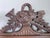 Mid 20th Century Mid 20th Century French Carved Wood Mirror With Garden Tools & Basket For Sale - Image 5 of 11