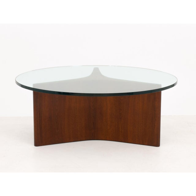 Danish Modern Walnut Coffee Table For Sale - Image 4 of 6