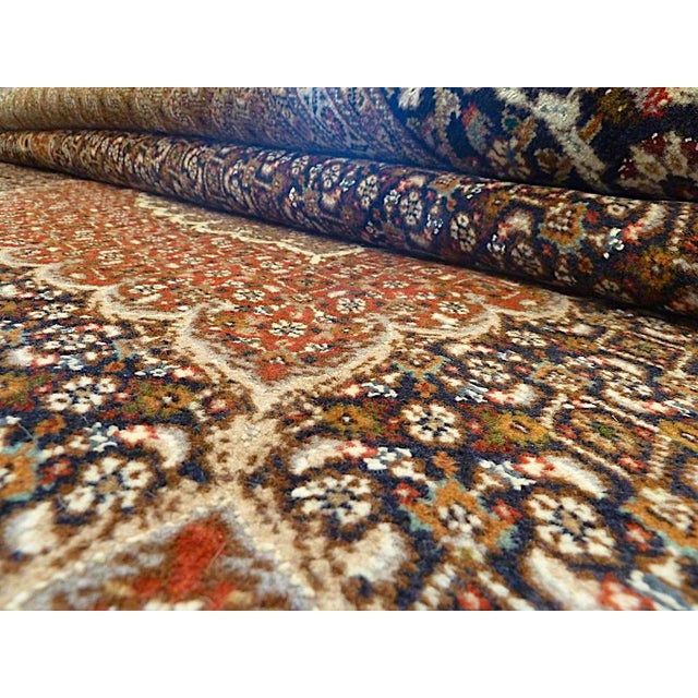 Tabriz Rug in Silk and Cotton, 2000s For Sale - Image 14 of 18