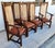 Brown Frank Lloyd Wright Style Dining Chairs Set of 8 For Sale - Image 8 of 12