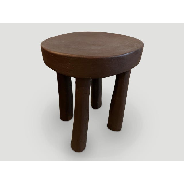 1900 - 1909 African Side Table or Stool For Sale - Image 5 of 5
