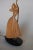 Female Figural Dancer Carved Oak Table Lamp in the Style of Jascha Heifetz For Sale In Los Angeles - Image 6 of 10