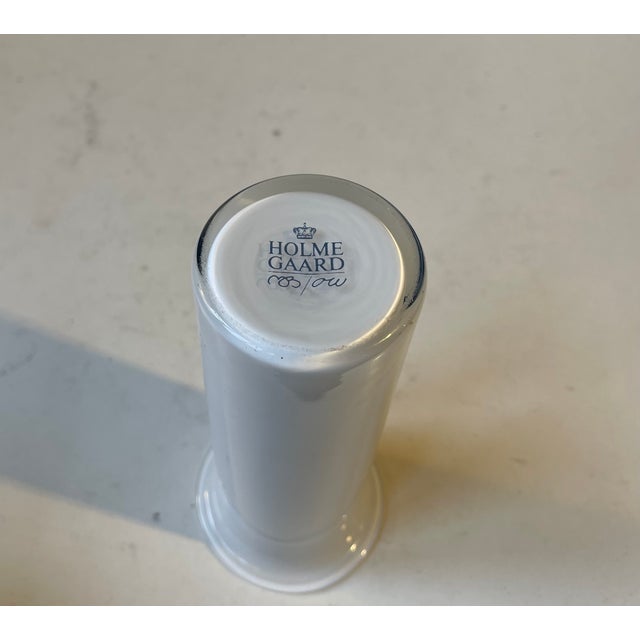 Holmegaard Modern Blue Magic Opal Glass Vase by Michael Bang & Ole Winther for Holmegaard, 1970s For Sale - Image 4 of 8