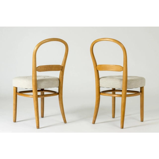 1930s Dining Chairs by Carl-Axel Acking, Set of 10 For Sale - Image 5 of 11