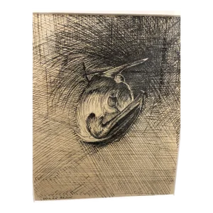 Odilon Redon Sleeping Bat